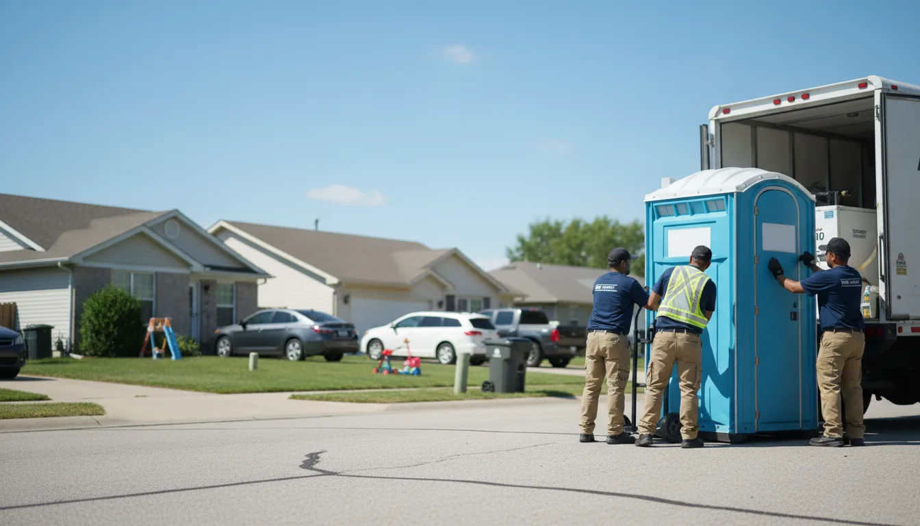 Standard Porta Potty Rentals in Cambridge, IL near me